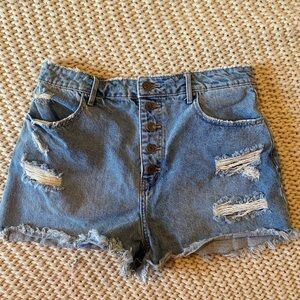MUMU denim shorts